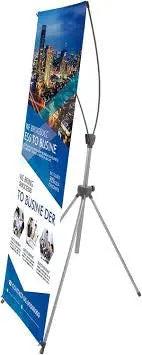 X Stand Banner Utah Laser Pro